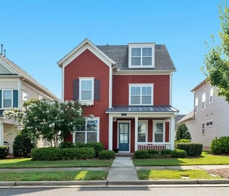 Well-maintained residential home exterior